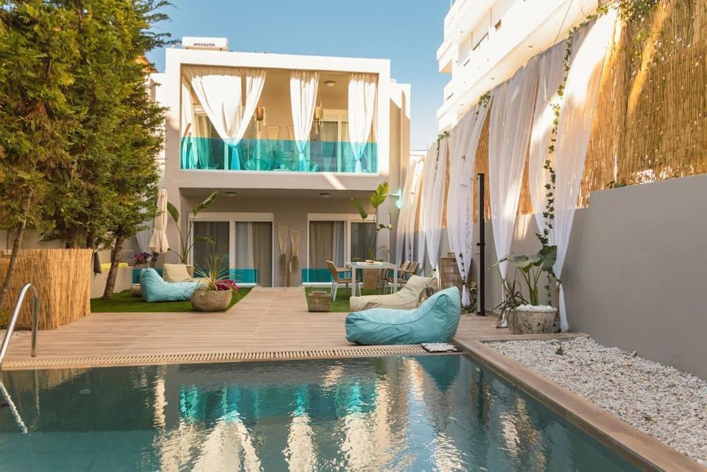 G&M Luxury Residence With Pool Khania Eksteriør bilde